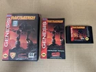 Battletech Battle Tech Sega Genesis Complete In Box CIB Great Shape