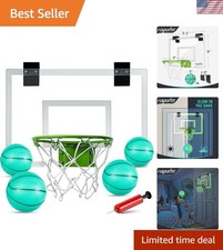 Indoor Basketball Hoop-Glow in the Dark, Mini Basketball Hoop