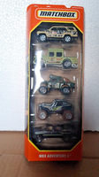 Matchbox - 5Er Pack - Mbx Adventure Ii - Ovp Neu
