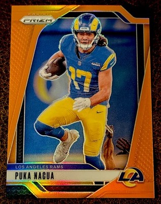 2024 Panini Prizm - Puka Nacua #168 Orange Prizm /249