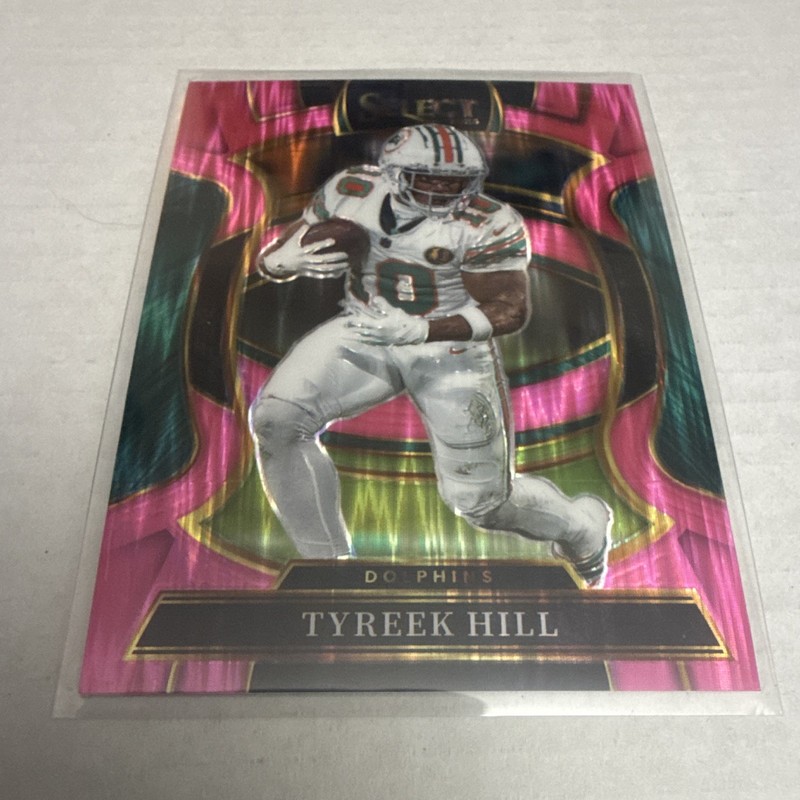 2025 Panini Select Concourse Prizm Tyreek Hill Miami Dolphins #83