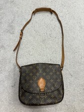 Louis Vuitton Monogram Shoulder Bag Brown Adjustable Strap Dust Bag Certificate
