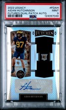 2022 Legacy Aidan Hutchinson Futures Dual Patch Auto RPA /199 #FD-AH PSA 9 Mint