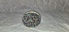 HORCHOW Art Glass Millefiori Paperweight Made in Italy