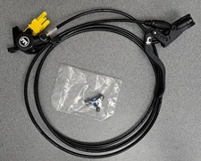 Magura MT4 Disc Brake and Lever - Front or Rear, Hydraulic, Post Mount, Black