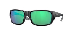 Costa Del Mar 06S 9113 tailfin matte black green mirr 911303 Sunglasses