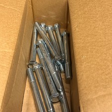 Pack of 11 PFC 7/8-9 x 9 Hex Cap Screws Grade 5 Zinc