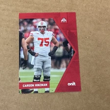 2025 ONIT Ohio State Buckeyes FOOTBALL card CARSON HINZMAN