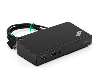 Lenovo ThinkPad OneLink+ Dock (40A4) + Power Adapter Lenovo 90W rechteckig Docki