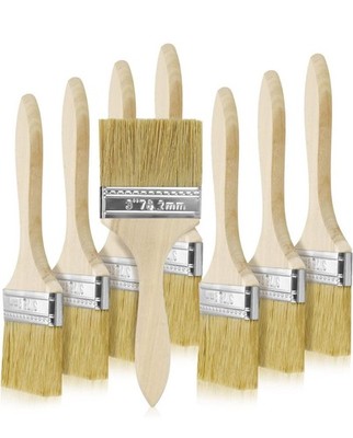 24 pc 3'' Paint Brushes, All-Purpose Chip Brush for Painting, Stains, Glue, etc.