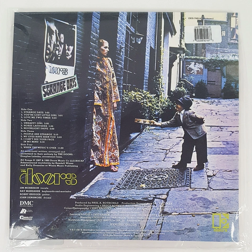 Doors – Strange Days – 180g 2xLP 45rpm Vinyl - Analogue Productions QRP - SEALED - Image 3 of 3
