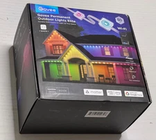 Govee 50ft RGBIC White Permanent Outdoor Lights Elite  - NEW
