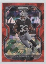 2020 Panini Prizm Rookie Red Ice Prizm Lynn Bowden Jr #374 2o7
