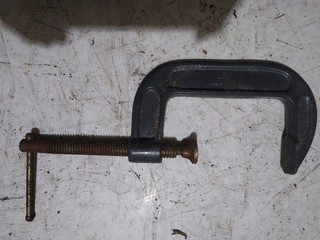 TWO 4" Inch G Clamp/Vice