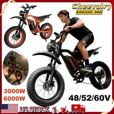 Cheevalry 3000/6000W Electric Off-Road motorcycle 20'' Electric Mountain Bike