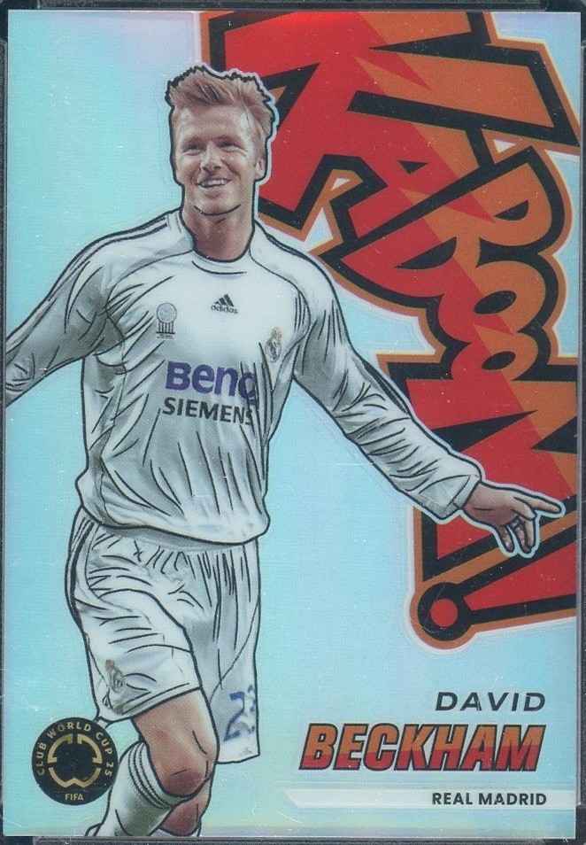 2025 Panini Prizm Fifa Club World Cup - kaboom David Beckham #17