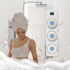 Electric Shower Brush for Body, Wall Mounted Back Scrubber for Shower,