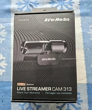 AVerMedia PW313 Live Streamer CAM 313 Full HD 1080P Streaming Webcam