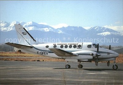 Flugzeuge Zivil Air Transport Pyrenees Beechcraft King 
