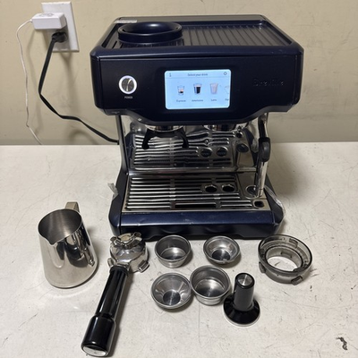 #ad #ad Breville Barista Touch Espresso Machine BES880 Blue Parts Repair Only $349.99