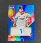 Theo Zidane 2023-24 Topps Finest UCC Auto Blue Refractor 079/150 RC #A-TZ