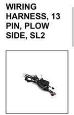Boss Snow Plow Wiring Harness-plow Side 13-pin 08 Plows Smartlights2 Msc08881