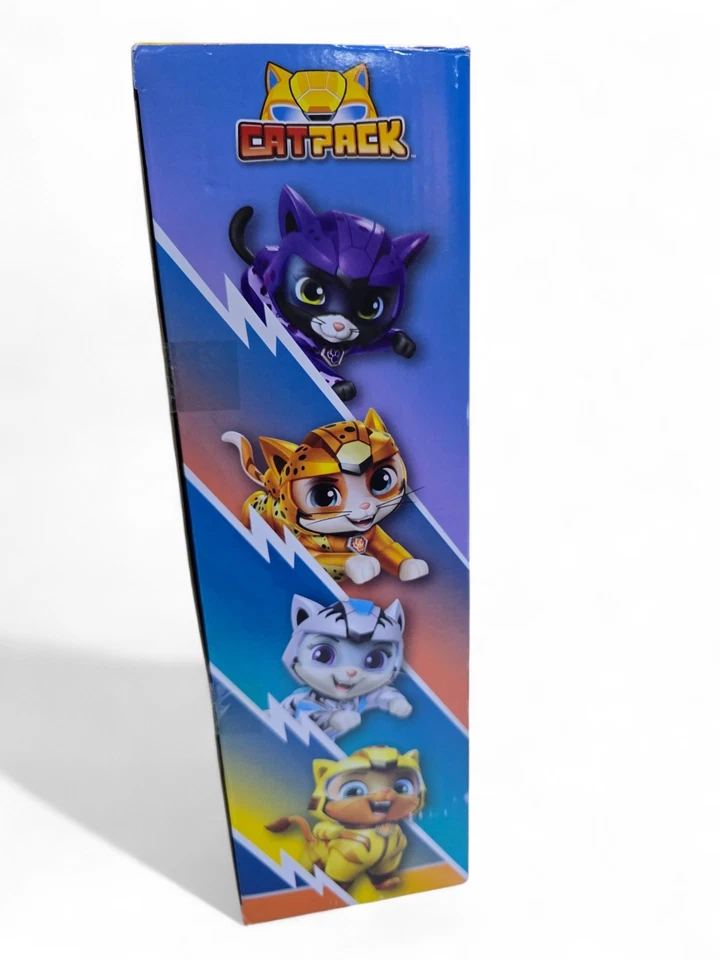 Paw Patrol Cat Pack Figuras de Acción Vehículos - WILD RORY LEO SHADE & Humdinger! Foto 4 de 4