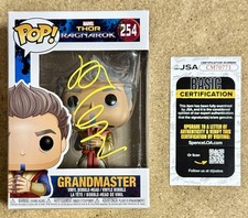 ¡Funko Pop firmado por Jeff Goldblum Thor Ragnorak Grandmaster NYCC! #254 con certificado de autenticidad JSA