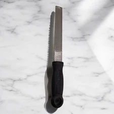 Microplane Black Classic Zester Grater Cheese Parmezan Zest Ginger 8” Blade