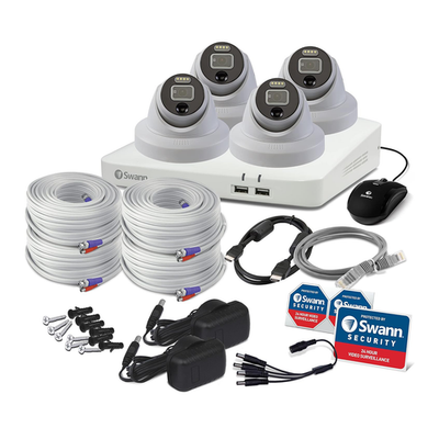 Swann Enforcer 4 Camera 8 Channel 4K UHD 2TB DVR Security System