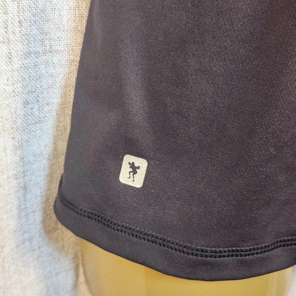 Les Mills Body Pump Tank Women's S Black/Red Built-in Bra Full Zip Body Building - Image 3 of 4