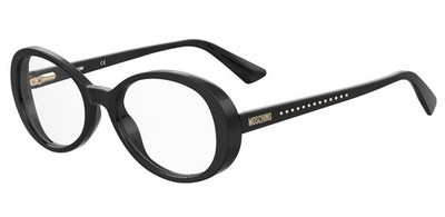 Moschino Brille Damen MOS594 807 Schwarz Acetat Brillenfassung 54-18 140