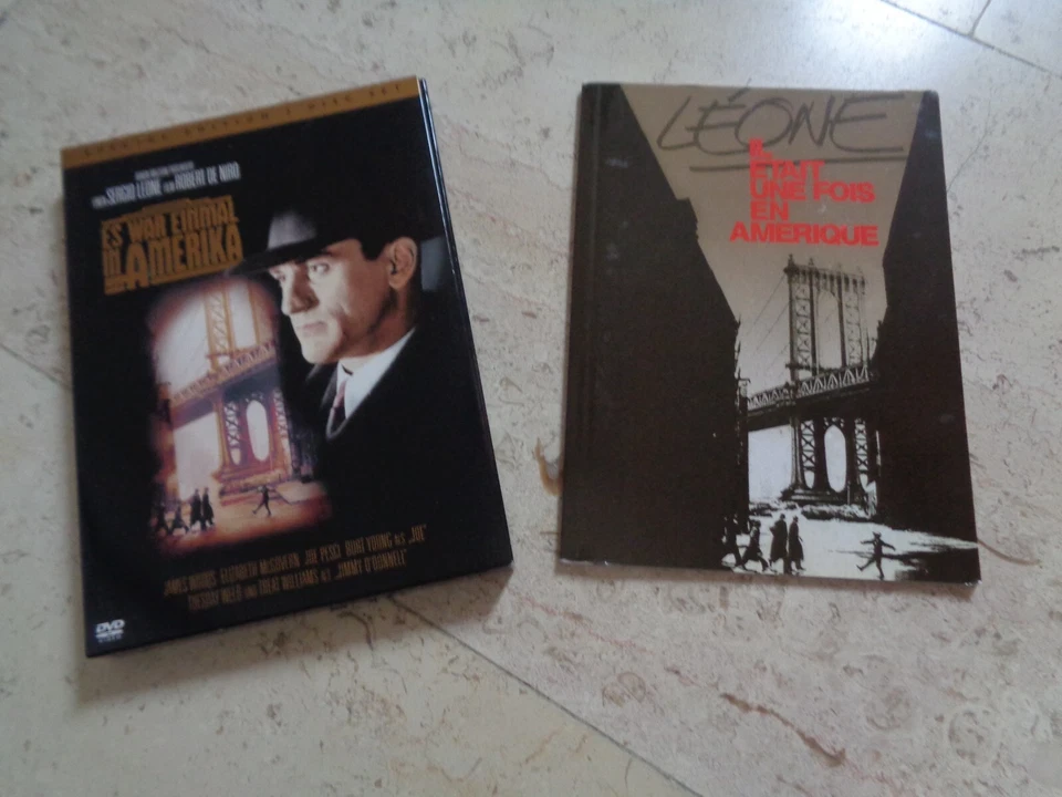 ONCE UPON A TIME IN AMERICA Sergio Leone OOP 2Disc BluRay DIGIPAK + BOOK set DVD - Image 2 of 4