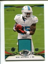 Mike Gillislee /170 2013 Topps Prime - Relics #PR-MGI 🏈 RC