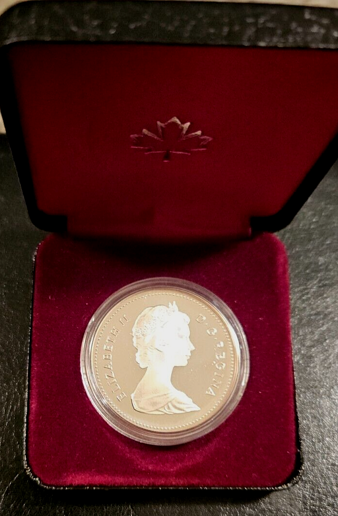 1982 Canada Dollar Elizabeth II .5 Silver Proof Regina Centennial