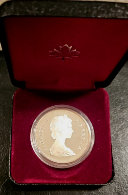 1982 Canada Dollar Elizabeth II .5 Silver Proof Regina Centennial
