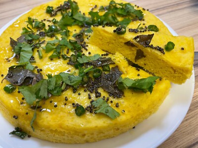 Frisch Dhokla - (Dhokri) auf Bestellung hergestellt - Originalrezept 100 % UK VERSAND