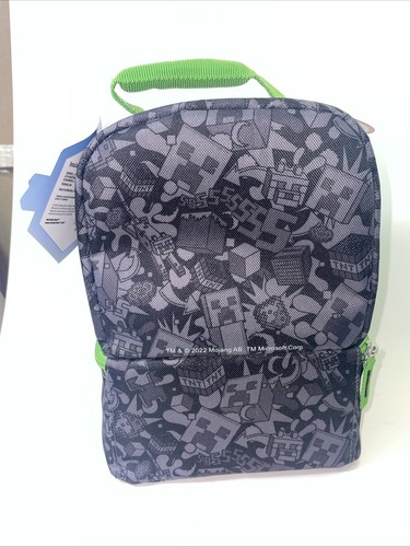 Minecraft Insulated Kids Thermos Lunchbox NEW WITH TAGS - Picture 2 of 3