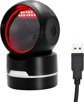 Bisofice 1D 2D QR Desktop kabelgebundener Barcode Scanner Plattform Freisprecheinrichtung Automatik 