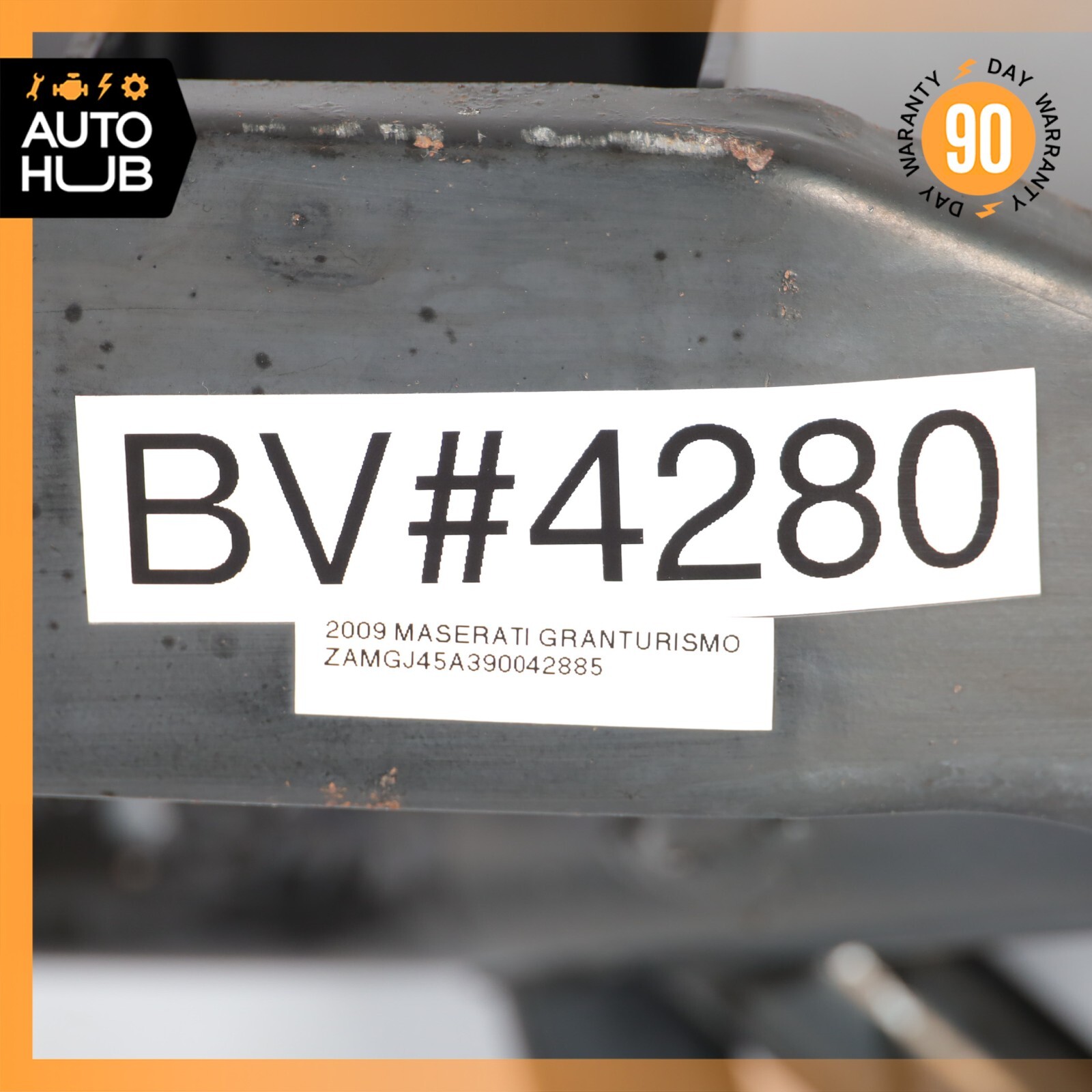 08-19 Maserati GranTurismo M145 Rear Subframe Crossmember Cross Member OEM 70k