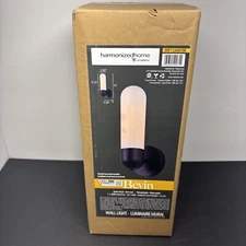 Canarm IWF1126A01 Bevin 12" Tall Wall Sconce - Black