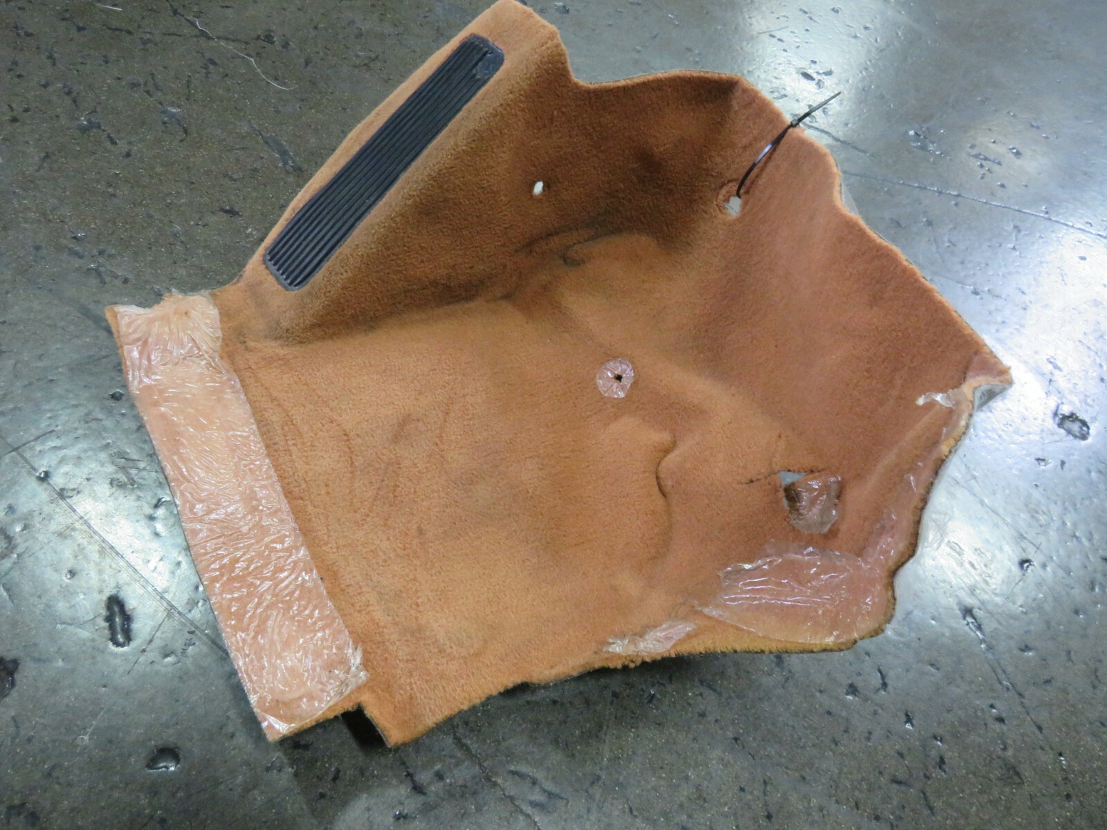 Ferrari 599 GTB, 612, LH, Front Carpet Front Section, Tan, Used, P/N 67433300