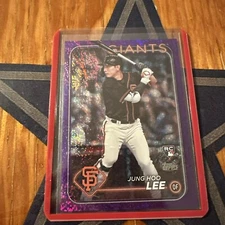 2024 Topps Series 2 Jung Hoo Lee Purple Parallel 433/799