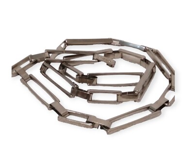 Calvin Klein Silver Dress Belt Metal Chain Link Belt 30  display picture 1