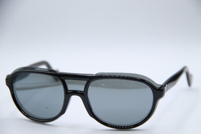 NEW MONCLER ML 0055 01C BLACK MIRRORED AUTHENTIC FRAMES  display picture 1