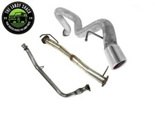 DEFENDER 90 TD5 - STRAIGHT THROUGH EXHAUST SYSTEM BIG BORE TAILPIPE KIT