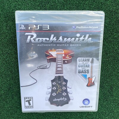 Rocksmith PS3 Playstation 3  NEW Sealed  No Cable