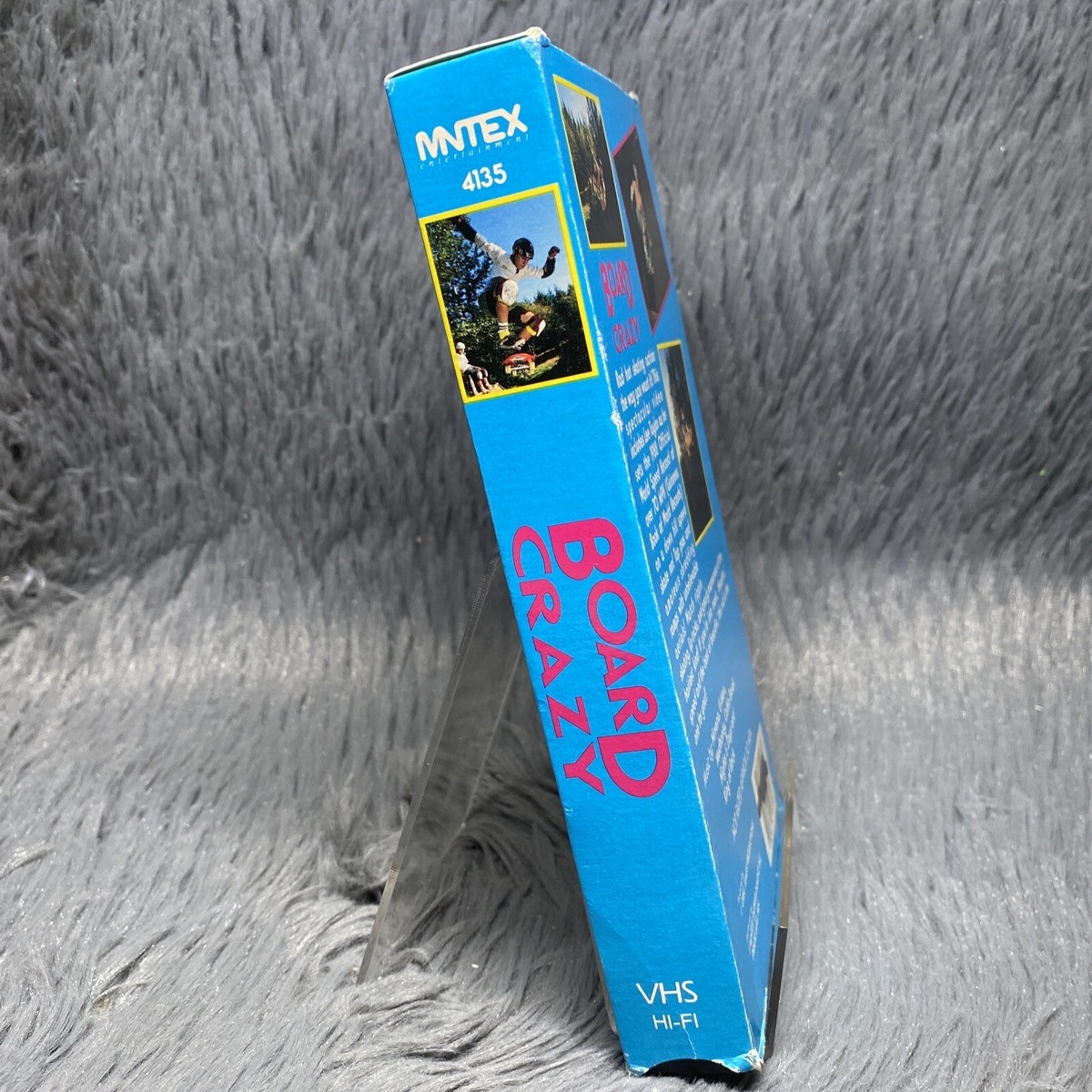 Board Crazy VHS 1988 Lee Taylor Skateboarding World Speed