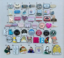 Taylor Swift Eras Tour Swiftie Enamel Pins Badges Brooch Gift Fan Merch