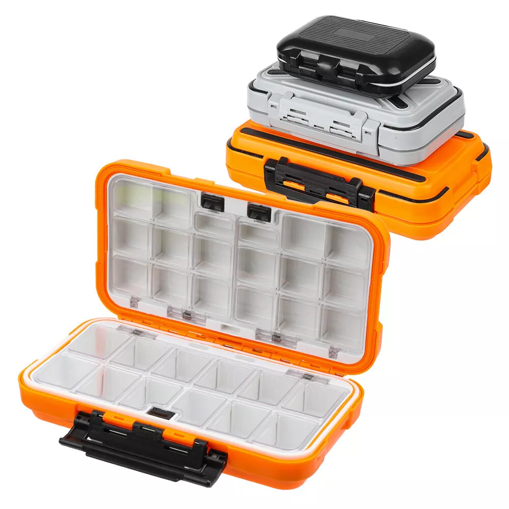 Double-Sided Fishing Tackle Boxes Fish Hook Lure Storage Box Fishing  Accessories